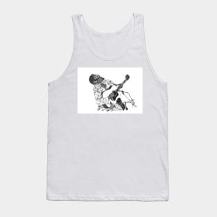 Richie Havens Original Hand Drawn Ink Artwork Tank Top